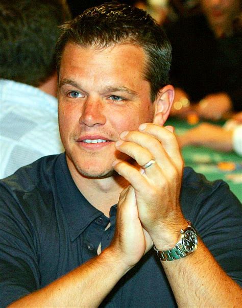 matt damon rolex